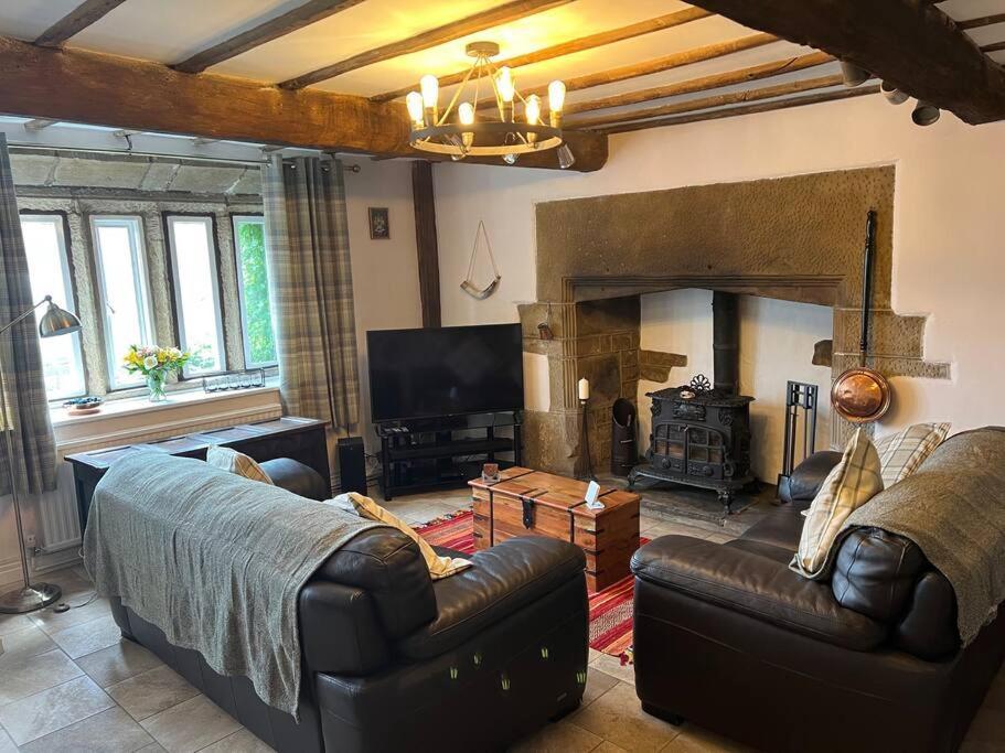 Steeton 17Th Century Cottage With Hidden Garden מראה חיצוני תמונה
